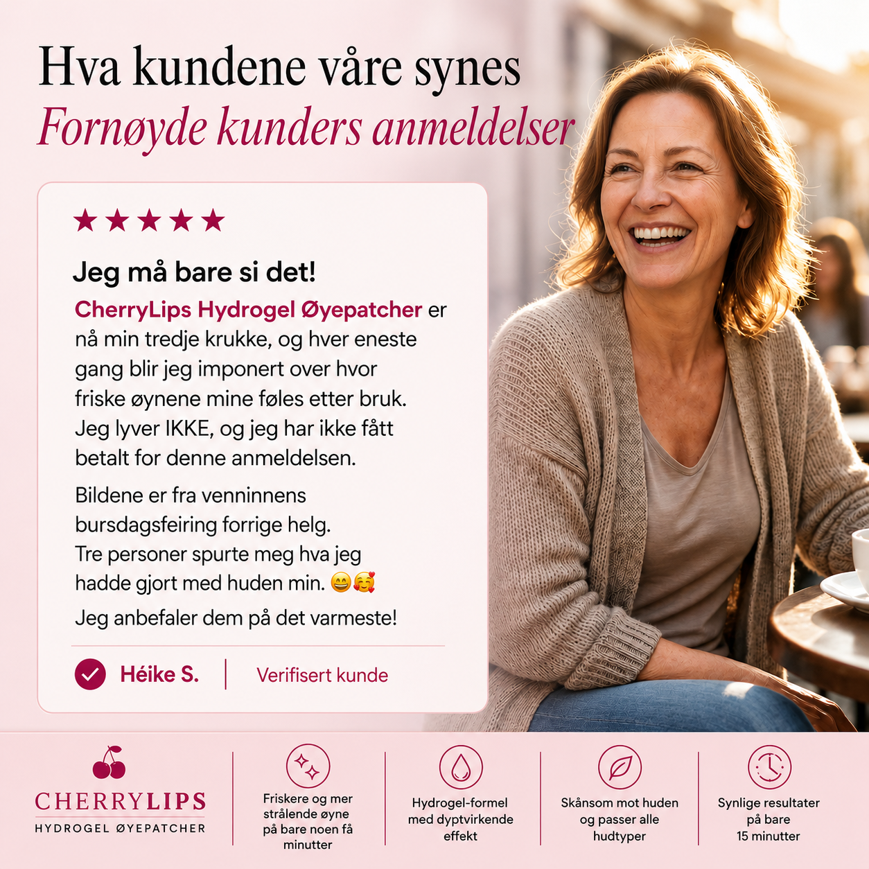 Kollagen Øyepatcher (60 stk)
